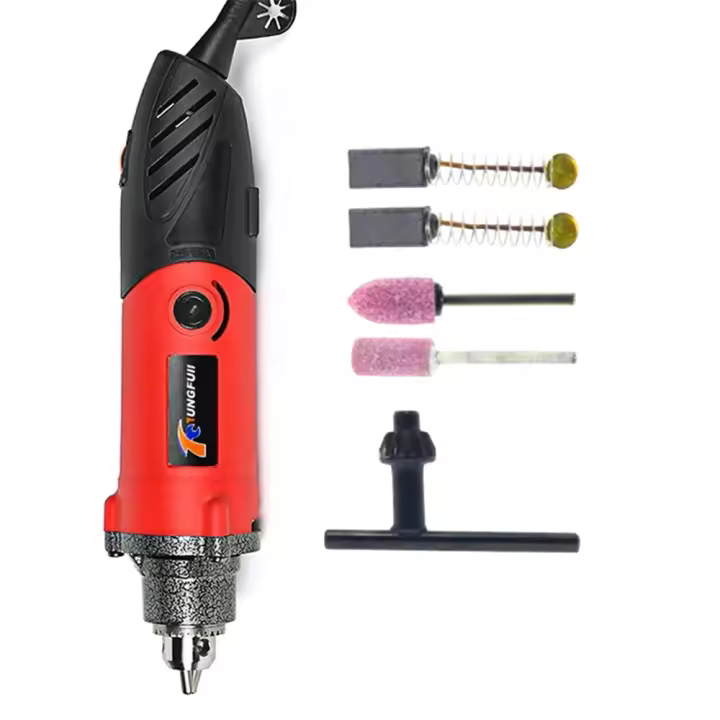 Mini Taladro Eléctrico Portátil Para Grabado De Madera Y Polimero Herramienta De Pulido De Jade Y Grabado Micro Taladro Eléctrico Para DIY En El Hogar - 1