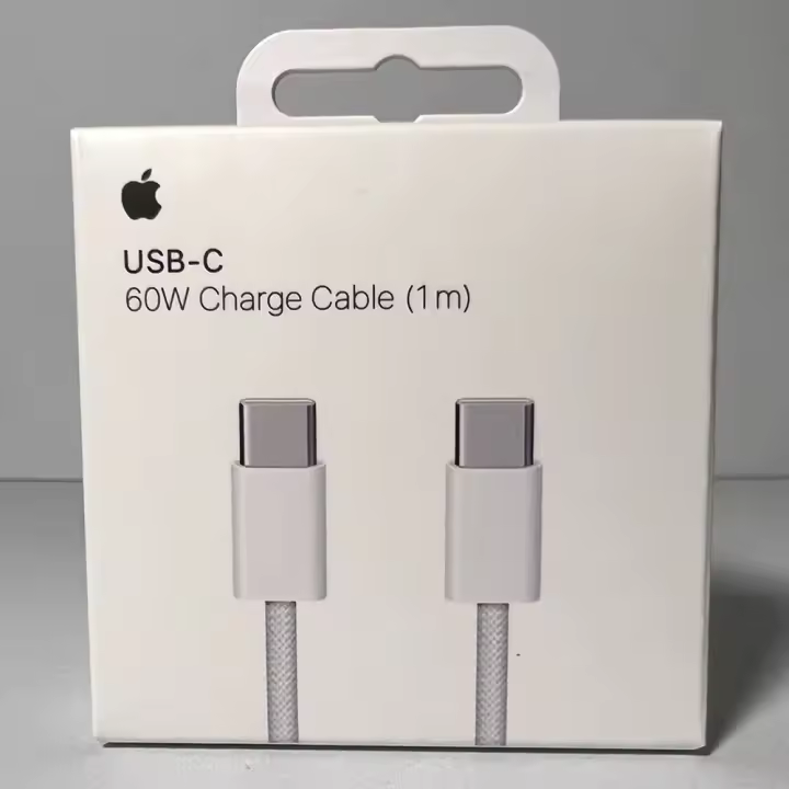Apple USB-C a USB-C Cable Original , Compatible Con Todos Los iPhone y iPad, Elige 1m o 2m - 1