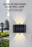 Lámpara De Pared Solar LED 4 Exterior Impermeable Para Iluminación De Jardín Y Decoración De Valla Luz Solar Para Exterior - details 0
