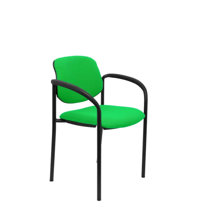 Piqueras Y Crespo Silla Fija Villalgordo BALI Pistacho con Brazos - 1