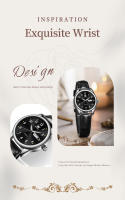 Reloj De Mujer OLEVS Original Con Correa De Cuero Impermeable Y Luz Aérea Calendario Sencillo Elegante Casual De Lujo Moda Quartzo - details 1