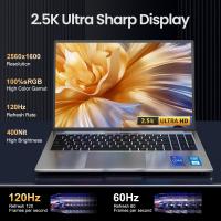 Portátil Ninkear N16 Pro Laptop, 2K 120Hz Pantalla IPS 16 pulgadas 2560*1600, Intel Core i9-12900HK 14 núcleos, 32GB RAM 1TB SSD, Windows 11, 100% sRGB, WiFi 6, Batería 5000mAh, Teclado retroiluminado, 1* Type-C*, 2*USB 3.0, 1*USB 2.0, 1*HDMI, 1*RJ45 - details 2