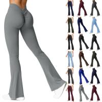 Leggings De Yoga Para Mujer De Color Sólido Convolvuladas Cómodas Estirables Fitness Running Gimnasio Deporte De Alta Actividad Cintura Alta De Nueve Longitudes - details 0