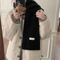 Bufanda Clásica Elegante Para Mujer Invierno Suave Térmica Versátil Coreana Pareja Estudiante Tejida Cálida Femenina Chaqueta Hombre - details 0