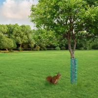 6Pcs Protección De Árbol Con Protección De Corteza Ajustable Para Varios Tamaños De Plantas Y Árboles Con Cordones De Torcimiento - details 1