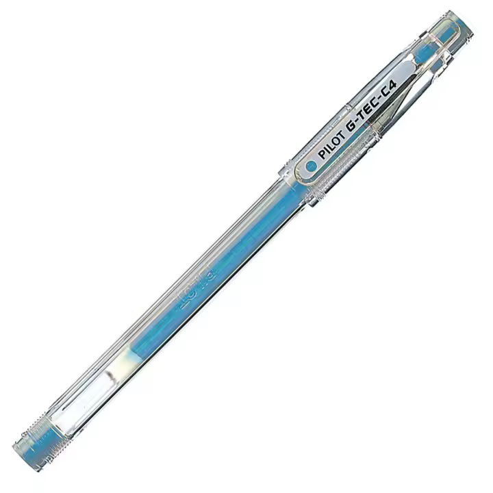 Pilot G-TEC-C4 Tinta Gel con Capuchón Trazo 0,2mm, Azul Claro - 1