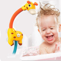 Juguetes de Baño para Bebés Giraffe Eléctricos con Rociador de Agua Juguetes de Piscina para Recién Nacidos y Niños Pequeños Peluquería de Juegos Seguros para Niños - details 7