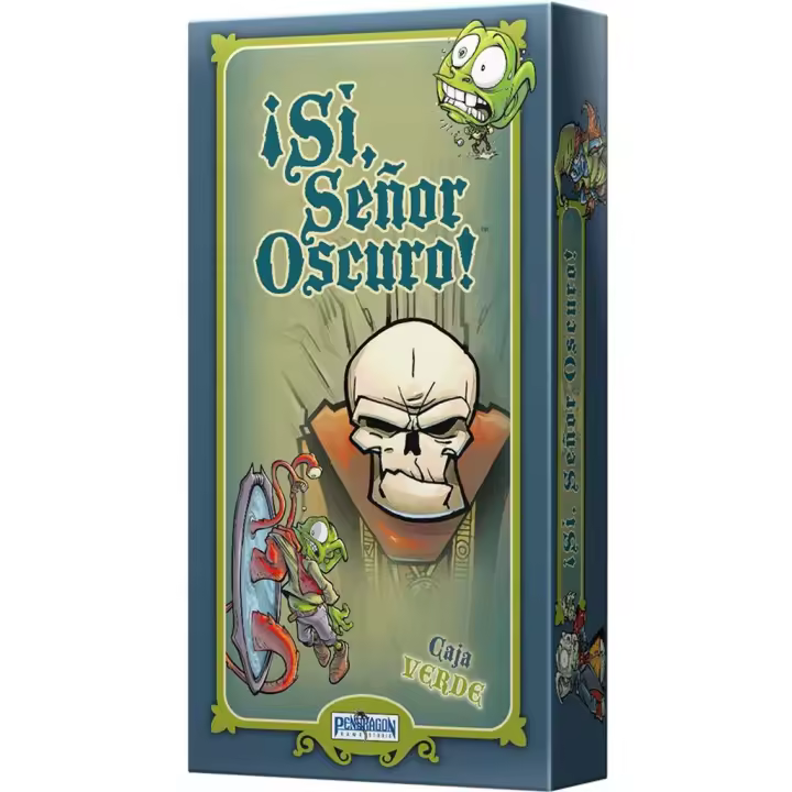 Juego de mesa ¡sí señor oscuro! caja verde pegi 8 - 1