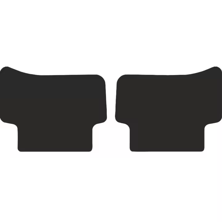 Alfombrillas traseras para Mercedes C W203 sedán, station wagon 2000-2008 - 1