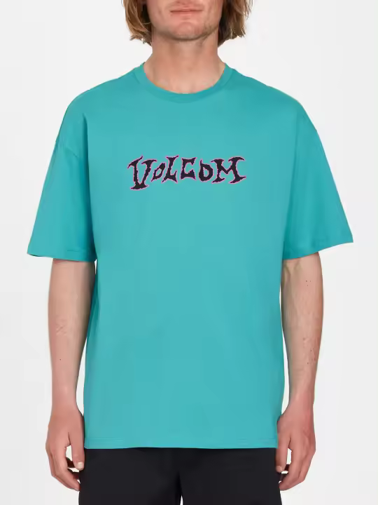 Camiseta Volcom Crossworld - Temple Teal - 1
