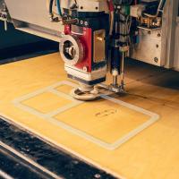 Molde De Router De Acrílico Transparente Para Carpintería Con 3 Bolsillos Trayectoria Rectangular Herramienta De Inlay Para DIY - details 4