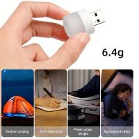 Lámpara LED USB 5V 1W Protección Ocular Para Lectura Luz De Noche Para Computadora Y Móvil Sin Baterías Incluidas - details 3