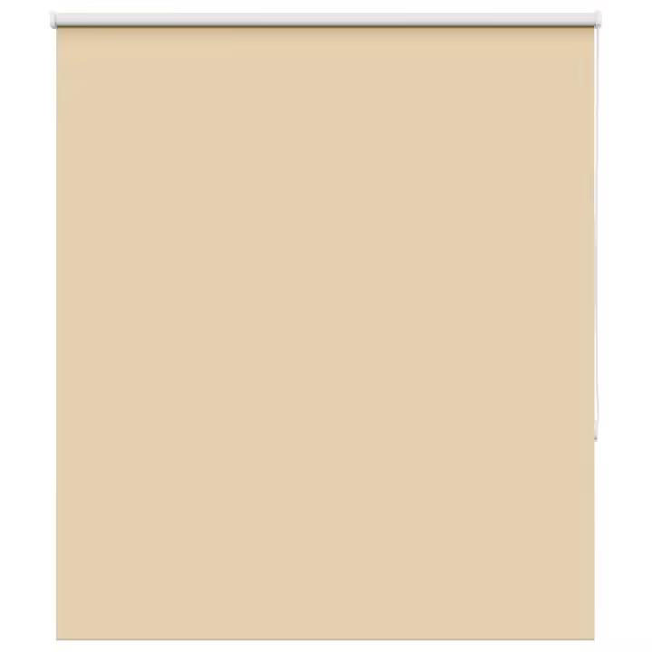 vidaXL Estor Enrollable Opaco Beige 135x130 cm Tela Ancho 131,6 cm - 1