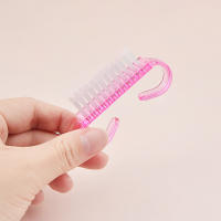 10Pcs Cepillo Para Uñas Transparente Plástico Herramientas De Manicura Y Pedicura Elimina Polvo De Acrílico Accesorios Para Uñas - details 2