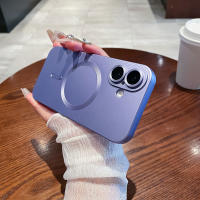 Funda Suave TPU De Color Sólido Para iPhone 16 pro Max Con Carga Inalámbrica Magsafe Resistente a Golpes Y Arañazos Compatible Con Bumper Cover - details 12