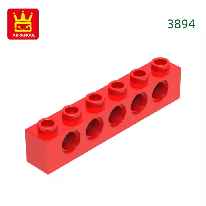 Wange 49Pcs NO.3894 Bloques De Construcción Pequeños Compatible Con Legos Para Niños Piezas De Montaje DIY De Plástico ABS 5 Agujeros - 1
