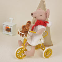 Triciclo De Hierro Artificial Miniatura 1:12 Para Casa De Muñecas Bjd Ob11 Accesorio De Decoración Doméstica Material De Hierro Origen China - details 6