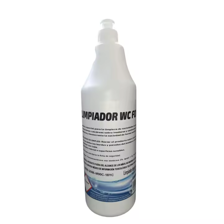 LIMPIADOR WC FORTE DESINCRUSTANTE 1 LITRO CON AROMA A PIRULETA - 1