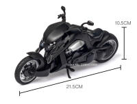 Modelo De Motocicleta V-REX a Escala 1/12 En Aleación De Metal Con Luz Y Sonido Para Coleccionistas Adultos Regalo Juguete De Vehículo De Metal Duradero Tamaño Aproximado 21.5*10.5cm - details 5