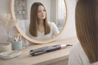 Jocca Plancha y Rizador 2 en 1 con Placas Cerámicas, Calentamiento Rápido y Control de Temperatura LED - details 1