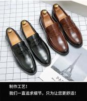 Zapatos De Vestir Para Hombre Luckman Cuero Sintético Moda Negocios Lujosos Zapatos Planos Punta Cerrada Transpirables Para Primavera Y Otoño - details 2