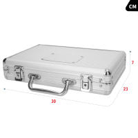 CB Games - Maletín de póker Ø4x0,3 cm, Juego set infantil con 201 fichas, 2 barajas de cartas, 5 dados y 1 ficha dealer, Para niños +3 años, Regalo infantil, Juegos para toda la familia - details 3