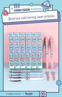 24pcs Sanrio Hangyodon Blind Box Estojo De Tinta Neutral 0.5mm ST Cabeza Negra Alta Belleza Para Oficina Suministros De Papelería - details 6