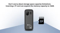 MKTEL-teléfono móvil M2023 con pantalla de 1,77 pulgadas, batería de 800mAh, SIM Dual, Radio FM, linterna, 0,08 Mega Cámara - details 4