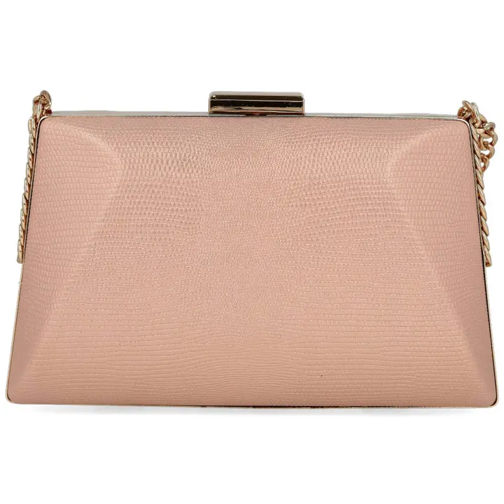 Bolso L&R Shoes Br4062-60 para mujer en color metalizado - 1