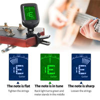 Afinador Electrónico Digital Para Todas Las Instrumentos Clip on LCD Afinador De Guitarra Ukulele Violín Mandolin Banjo - details 5