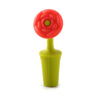 Tapa De Botella De Vino De Silicona Con Flor Tapa Aislante Para Vino Cerveza Champán Herramientas De Barra Accesorios De Cocina - details 27