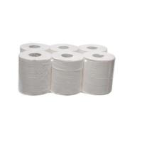 Papel secamanos industrial Lecasa 6 bobinas Gofrado150 metros, 2 capas, 100% celulosa, blanco. Papel Cheminé - details 0