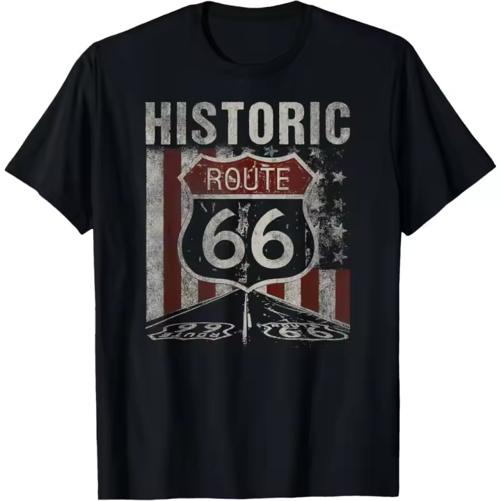 Camiseta de Manga Corta, 100% Algodón, Ropa Unisex para Hombres y Mujeres en 5 Tallas, Camiseta Negra, Cuello redondo con estampado. - 1