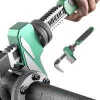 Llave De Angulo Ajustable Versátil F-Type Llave Universal De Juego De Tornillos Herramientas Manuales De Reparación De Tubería De Plomería Material De Acero Cromo Vanadio Antideslizante - details 7