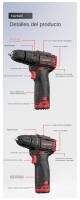 Nanwei 12V Mini Taladro Eléctrico Recargable De Líquido De Iones De Litio Multifuncional Herramienta De Mano Para El Hogar Con Broca Y Luz LED - details 13