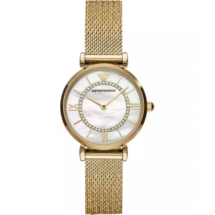 Emporio Armani Reloj Mujer AR11321, con calendario, Incluye Caja Original, Diámetro: 32MM - 1