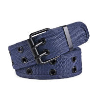 Cinturón Unisex De Lona Pora Y Nylon Para Hombres Y Mujeres Cinturón Deportivo De Alta Calidad Estilo Casual Con Patrón Rayado - details 8