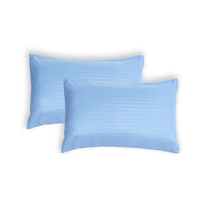 Textilwi - 2 Fundas de Almohada con Cremallera, Transpirables y Suaves, 100% Poliéster - Ideal para Almohadas de diferentes tamaños (70cm/80cm/90cm/105cm/135cm/150cm) - 1