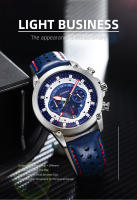 Reloj Deportivo De Moda Para Hombre SINOBI Cronógrafo De Acero Inoxidable Luz Solar Calendario Resistente Al Choque Y Agua Manos Luminosas - details 0