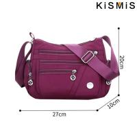 Bolso De Hombro Para Mujer Impermeable De Oxford Casual Bolso Cruzado Para Uso Diario Bolsa Mensajera Unisex Con Asa Sola - details 8