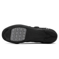 Zapatos De Ciclismo Para Hombre MTB Transpirables Negros Con Plataforma Plana Y Cierre De Bloqueo Libre Material De Suela De Goma Cómodos Para Bicicleta De Montaña Y Zapatillas De Ciclismo - details 12
