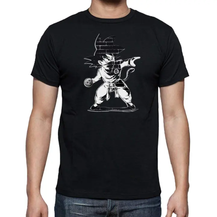 Camiseta d. ball , goku saga anime de son goku y vegeta ,camiseta de calidad en 100% algodon d ball, dargon, ball - 1