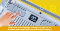 Lámpara De Camping LED Portátil Recargable Con Imán Fuerte Luz De Trabajo Infinita Ajustable Para Exteriores Y Acampar - details 9