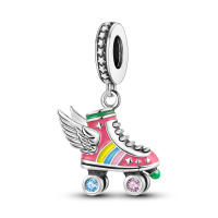 Colgante De Torre De Viaje Con Encanto De Gato Para Mujer Joyería Original De Pulsera Y Collar Plata Esmaltada 100% 2023 - details 156