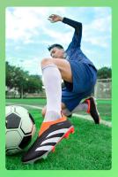 Zapatos De Fútbol Para Hombre TF/FG Uso Interior Botas De Campo Profesionales Entrenamiento Deportivo Suela De Goma Transpirables Talla True - details 18