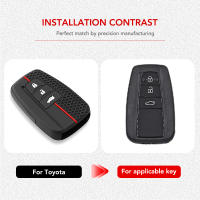 Funda De Llave De Coche Protector De Silicona Para Toyota Rav4 Corolla Camry Avalon Accesorios Para Coche Material De Gel De Silicio - details 2