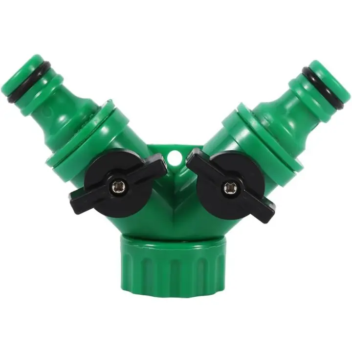 Divisor de Manguera de 2 Vías | Conector de Manguera | Riego por Goteo - 1