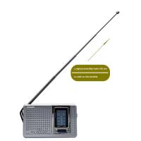 AM/FM radio portátil Reproductor de radio de 2 bandas con Antena telescópica Altilo incorporado Gift para Padres Mayores - details 1