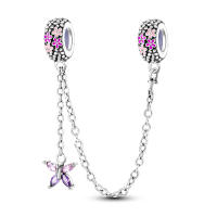 Cadena De Seguridad Platinada De Plata Con Bolas Para Pulsera Original Joyería Hecha a Medida Clip De Estopilla Charm Adecuado Para Joyería - details 48