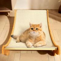 Juego De Juguete Para Gatos Muebles Multifuncional Con Tablero De Rasguño Desmontable Y Resistente Al Desgaste Incluye Cama De Descanso Material De Sisal Y Lino - details 2
